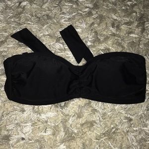 black target bikini top